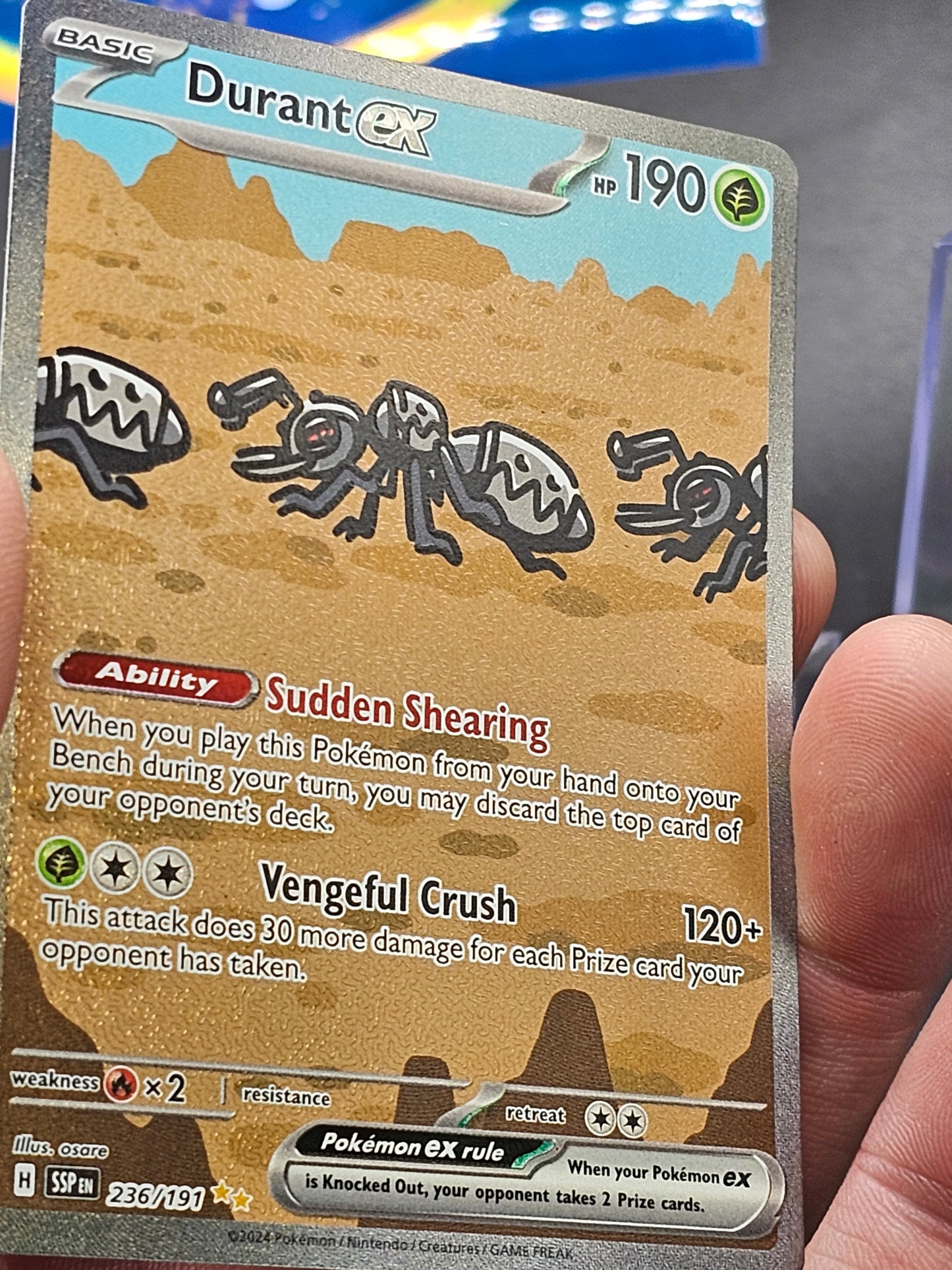 Durant ex (236/191) [Scarlet & Violet: Surging Sparks] Near Mint