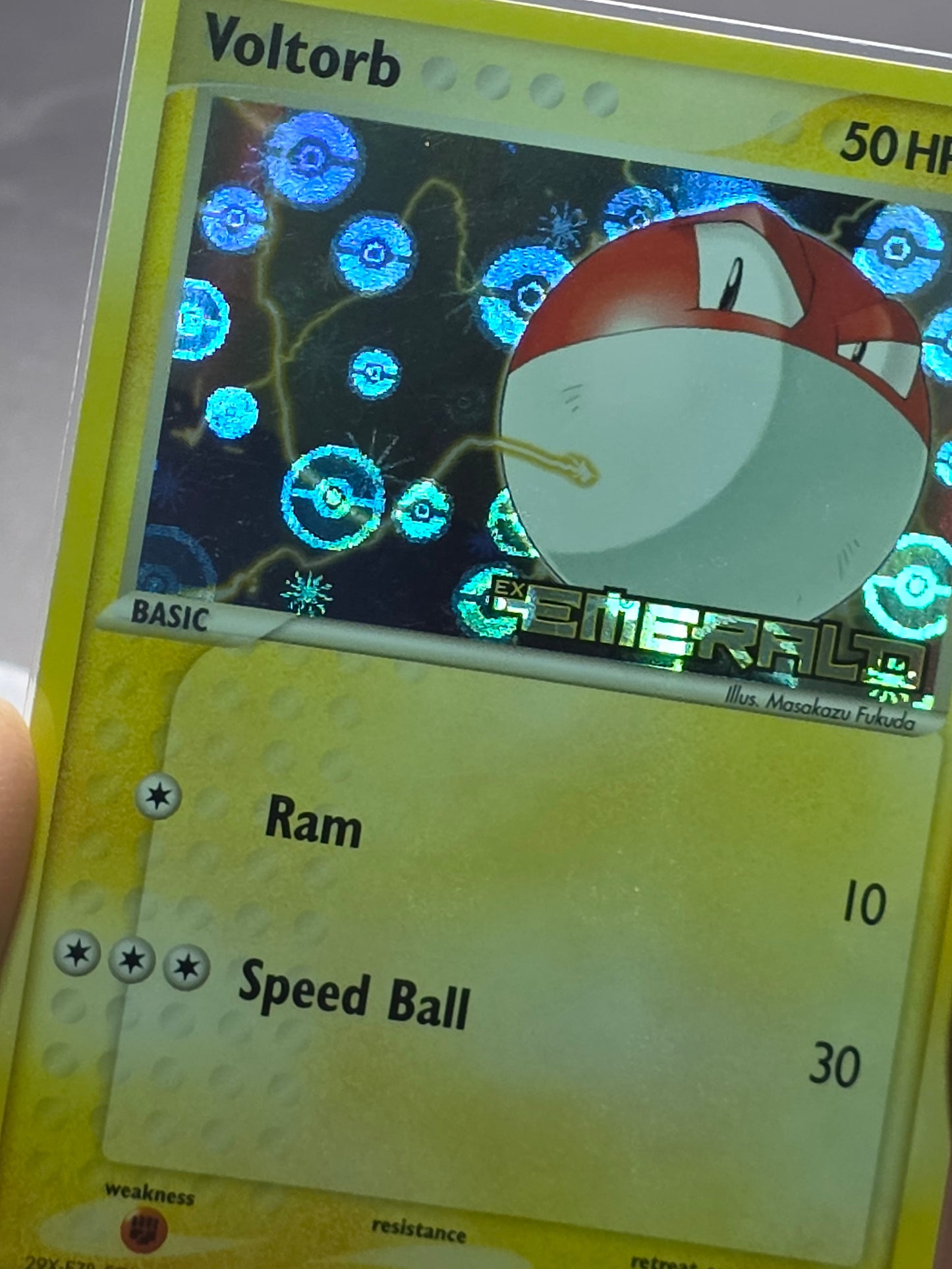Voltorb 68/92 EX Legend Maker Reverse Holo Foil Pokémon Card Stamped NM