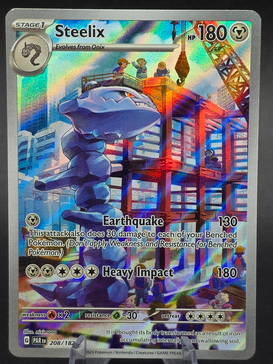 Steelix 208/182 SV04: Paradox Rift Holo NM