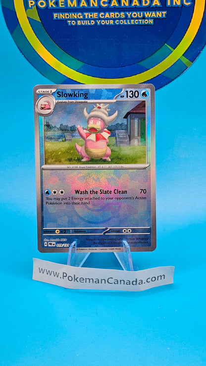 Slowking 019/131 Prismatic Evolutions - Master Ball Holo Pokémon Card