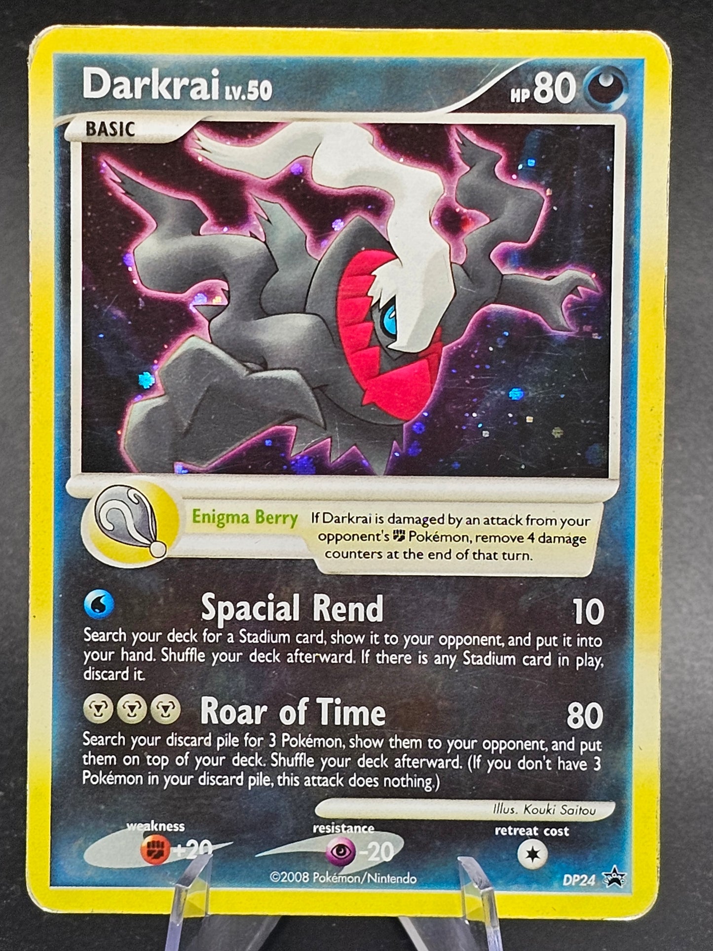 Darkrai - DP24 - Black Star Promo Holo - Diamond and Pearl Pokemon TCG #DP24
