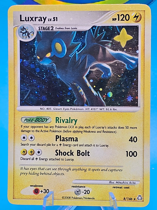 LUXRAY Holo 8/146 Rare Diamond & Pearl 2008  LP 8/146