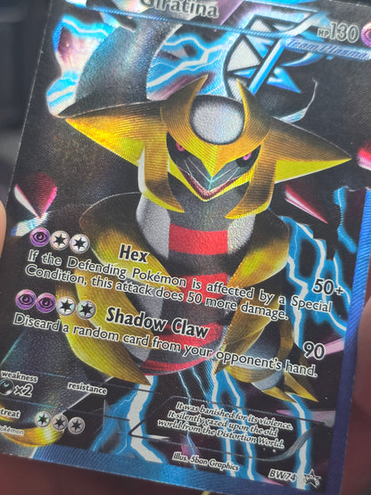 Pokémon Black & White Promo Giratina Team Plasma BW74 Holo MPHP