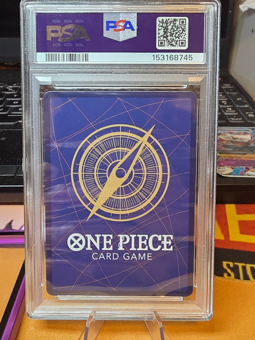 2025 One Piece Monkey D. Luffy Secret Rare Alt Art #OP13-118 PSA 10 GEM MINT
