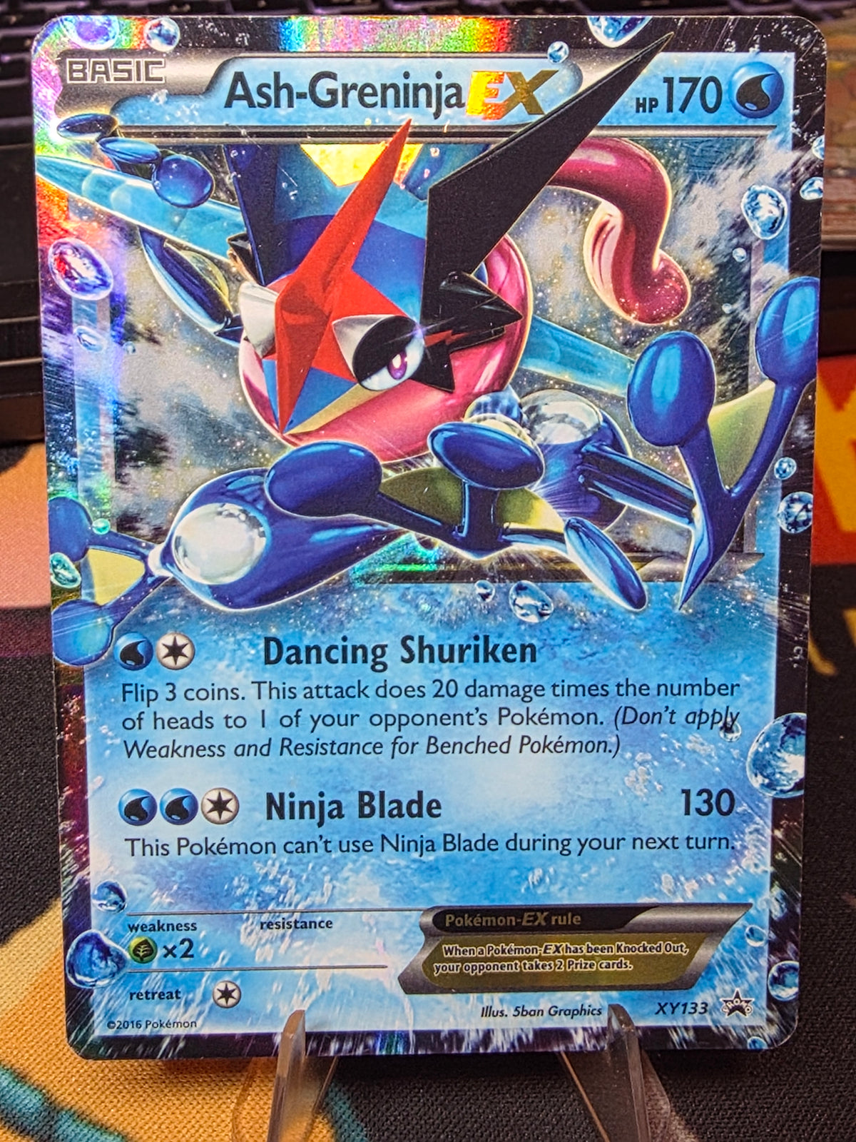 Ash-Greninja ex XY Promos Promo XY133