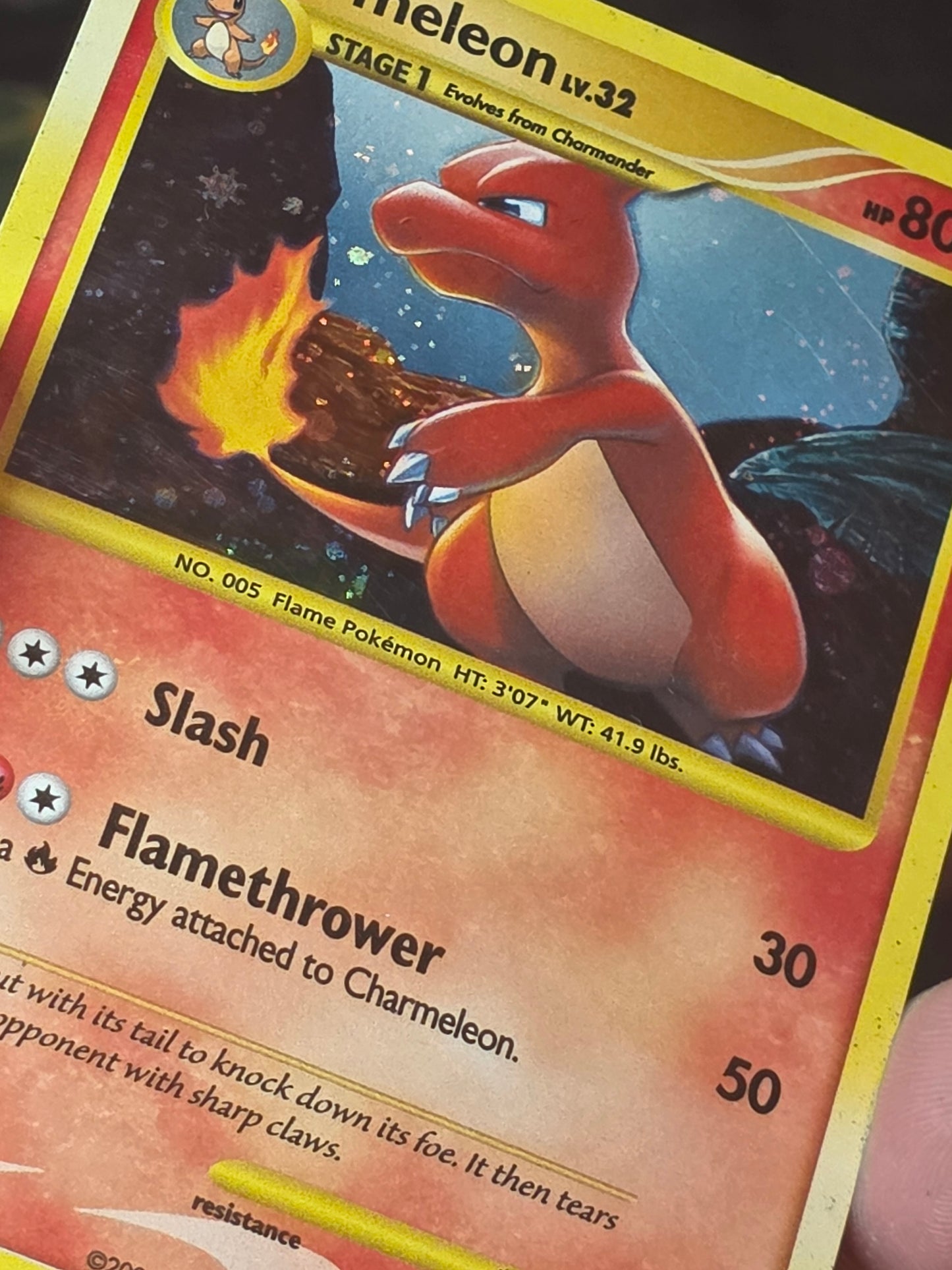 Charmeleon 102/100 Pokemon Stormfront Ultra Rare  2008