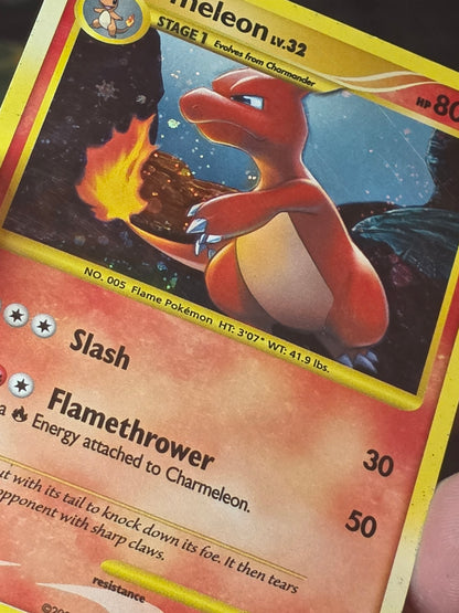 Charmeleon 102/100 Pokemon Stormfront Ultra Rare  2008