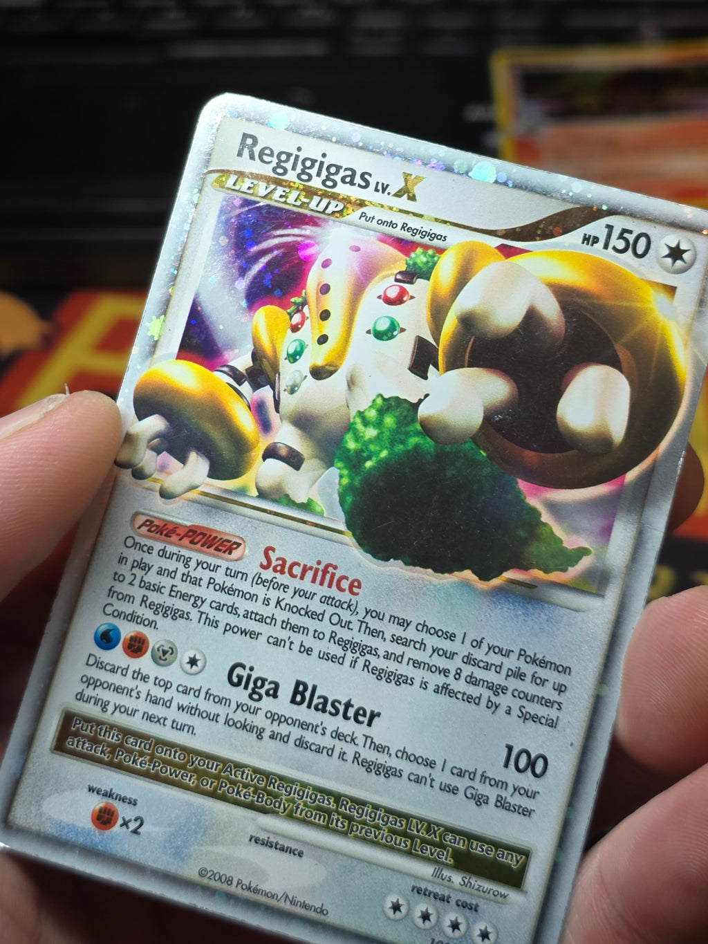 Regigigas LV.X 100/100 Stormfront LV.X Rare Holo POKEMON