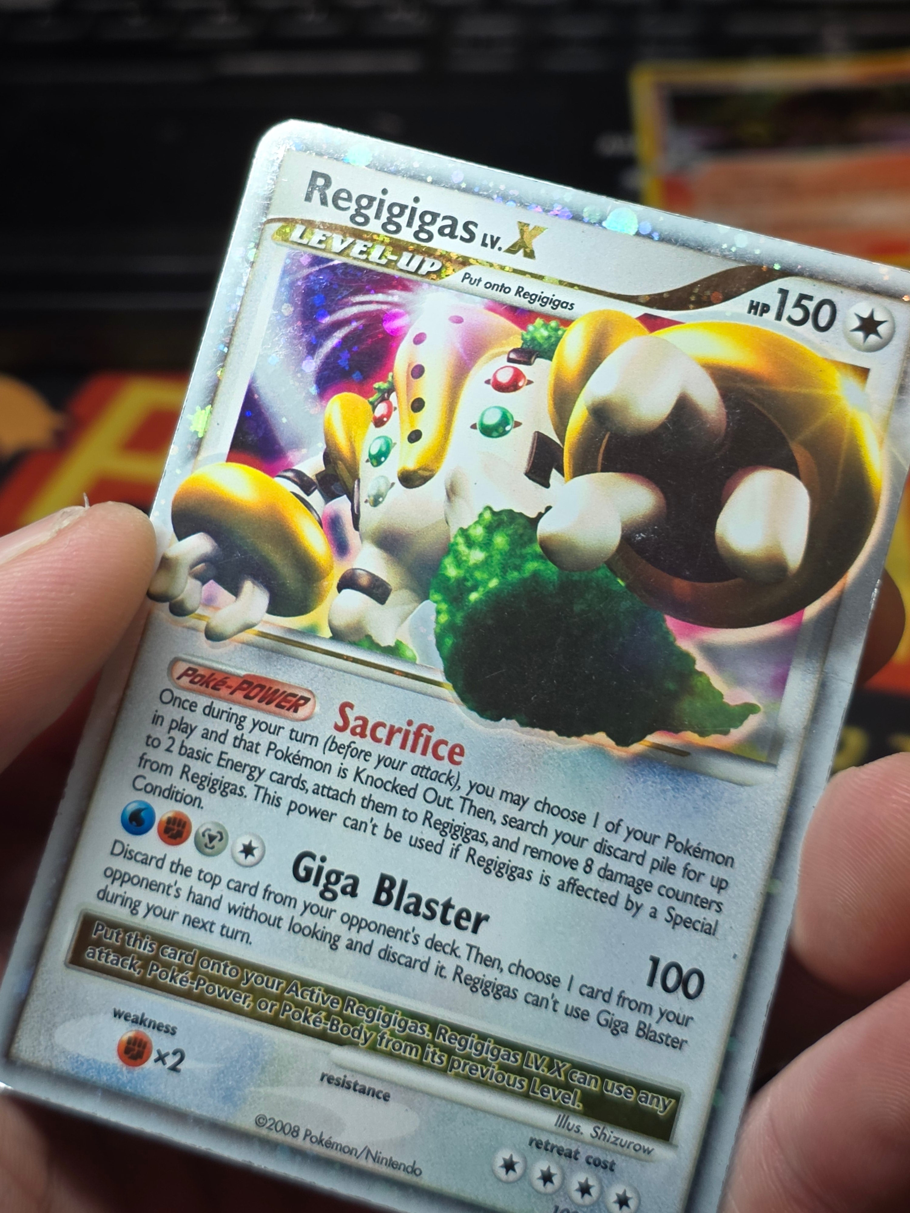 Regigigas LV.X 100/100 Stormfront LV.X Rare Holo POKEMON