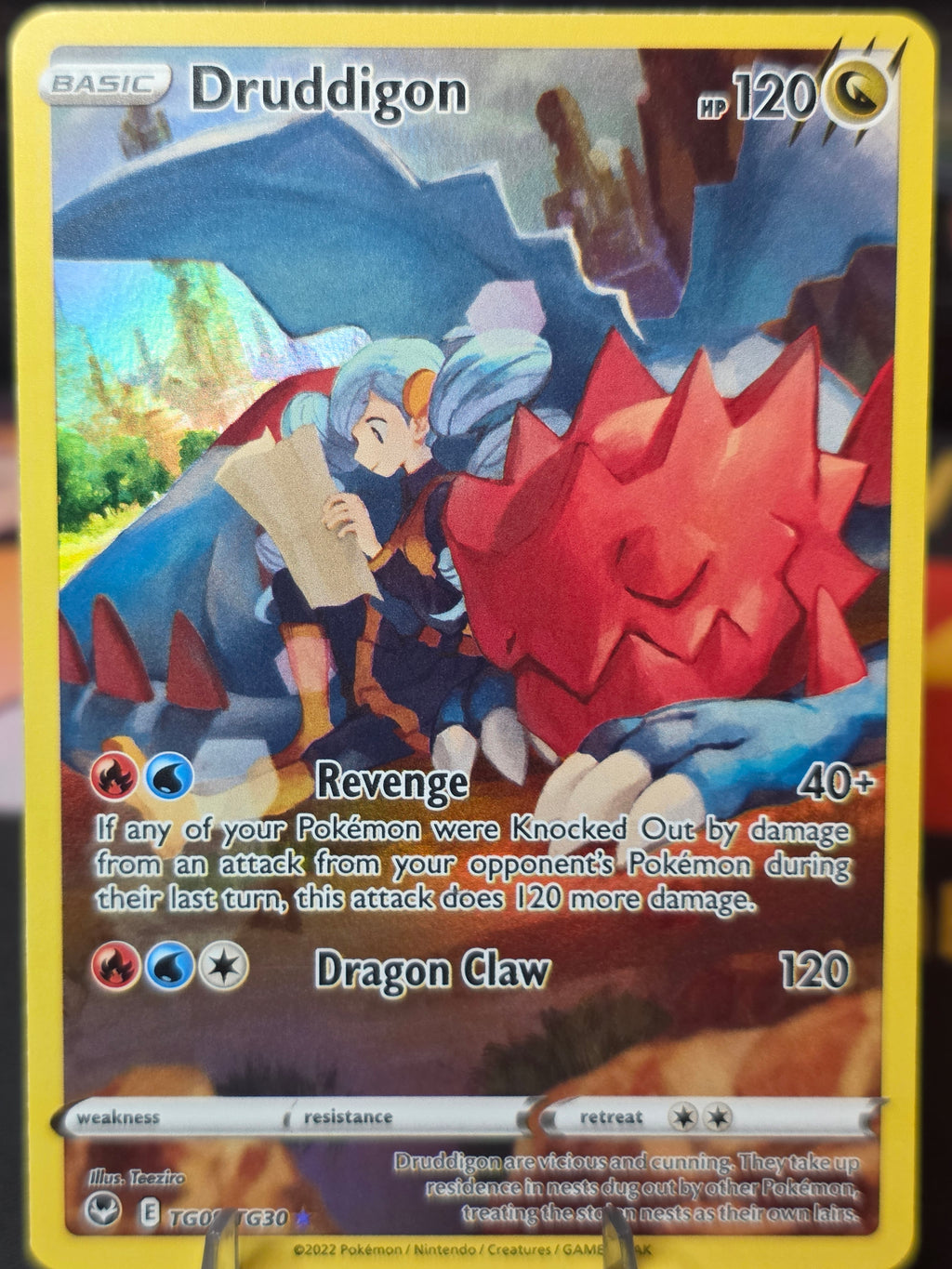 Druddigon TG09/TG30 SWSH Silver Tempest Trainer Gallery