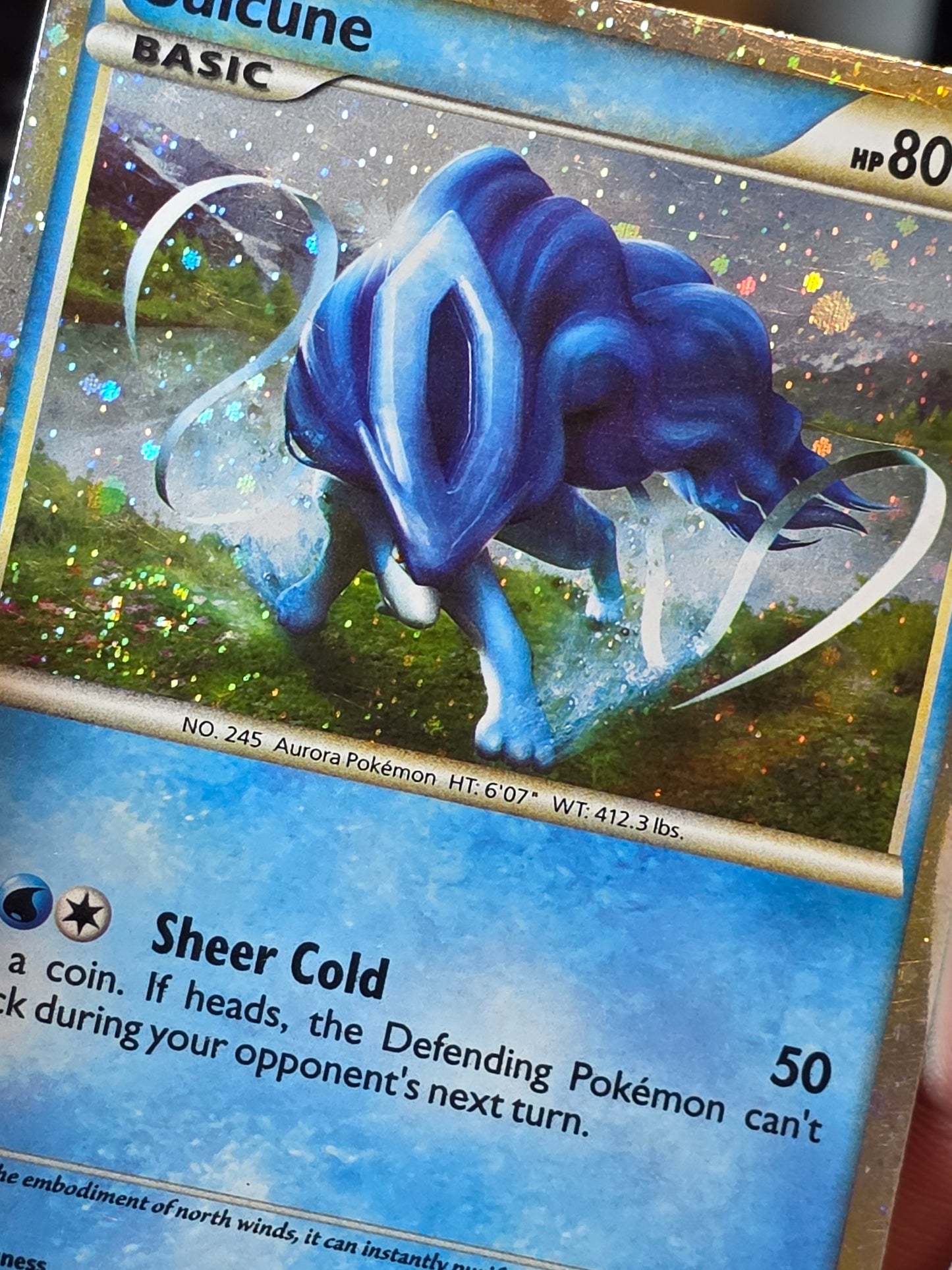 Suicune HGSS21 HGSS Promo Holo Pokémon lpmp