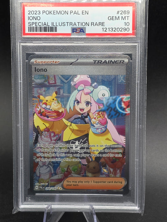 Pokemon Iono Special Illustration Trainer Paldea Evolved 269/193 PSA 10 - 126 269/193
