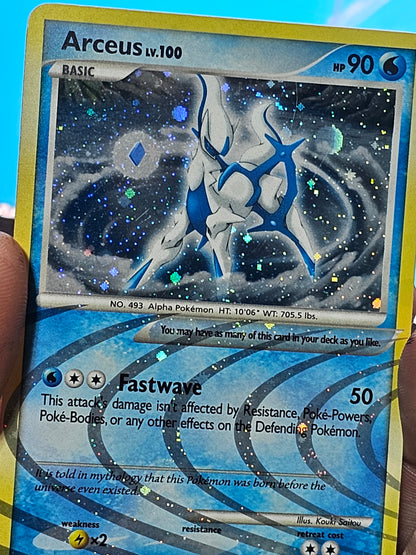2009 Pokemon, Arceus, #AR4 Arceus LV.100, Holo Ultra Rare #AR4