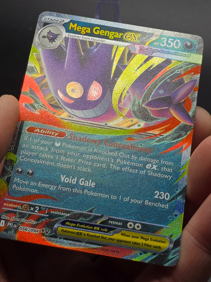 New ListingMega Gengar Ex Phantasmal Flames 056/94 Pokemon Ultra Rare