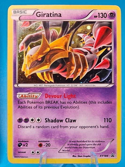 Giratina XY184 Black Star Promo Pokemon Card Cosmos Holo Rare Exclusive - Vlp