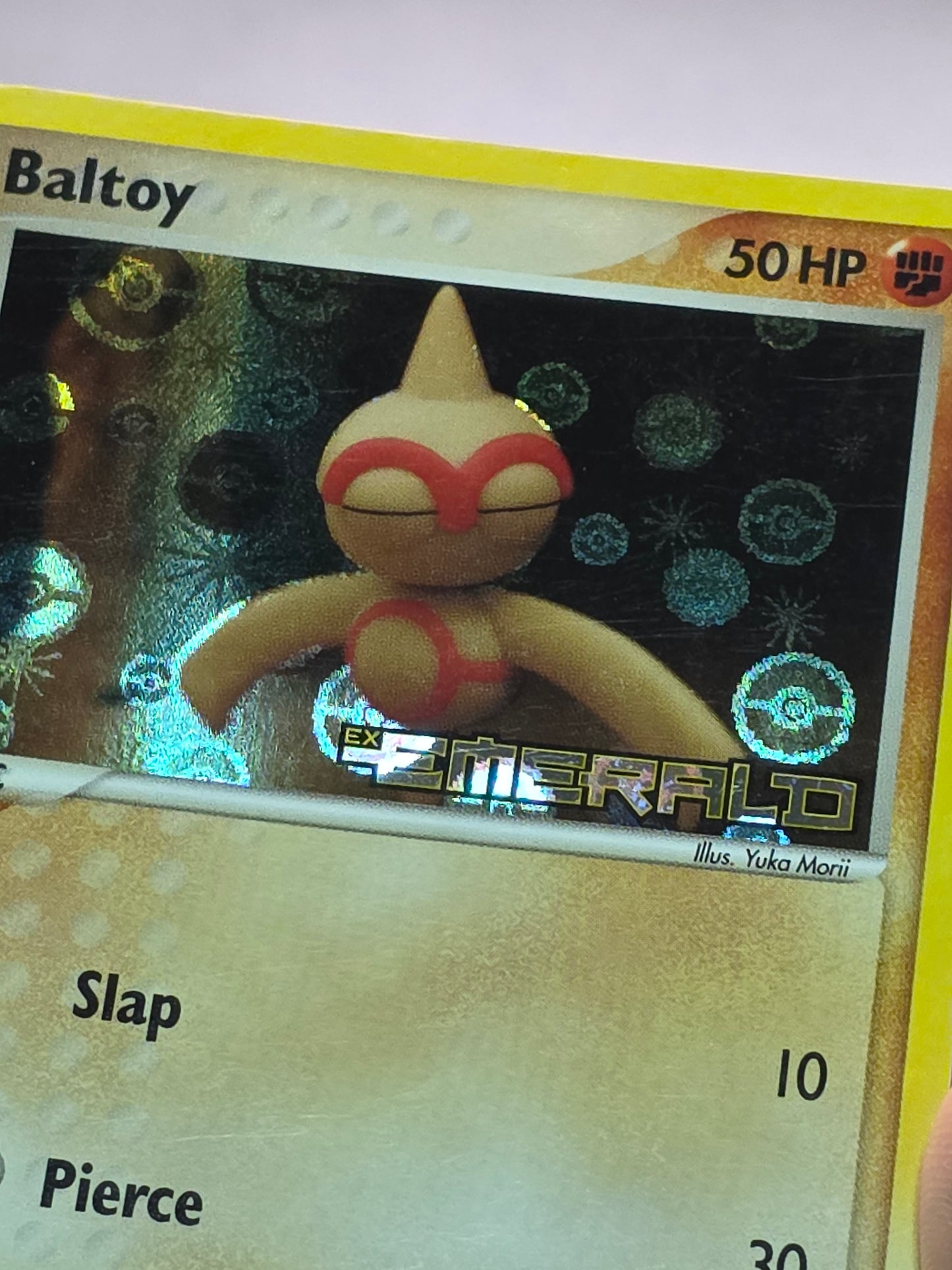 Baltoy 43/106 EX Emerald Reverse Holo Stamped NM/M