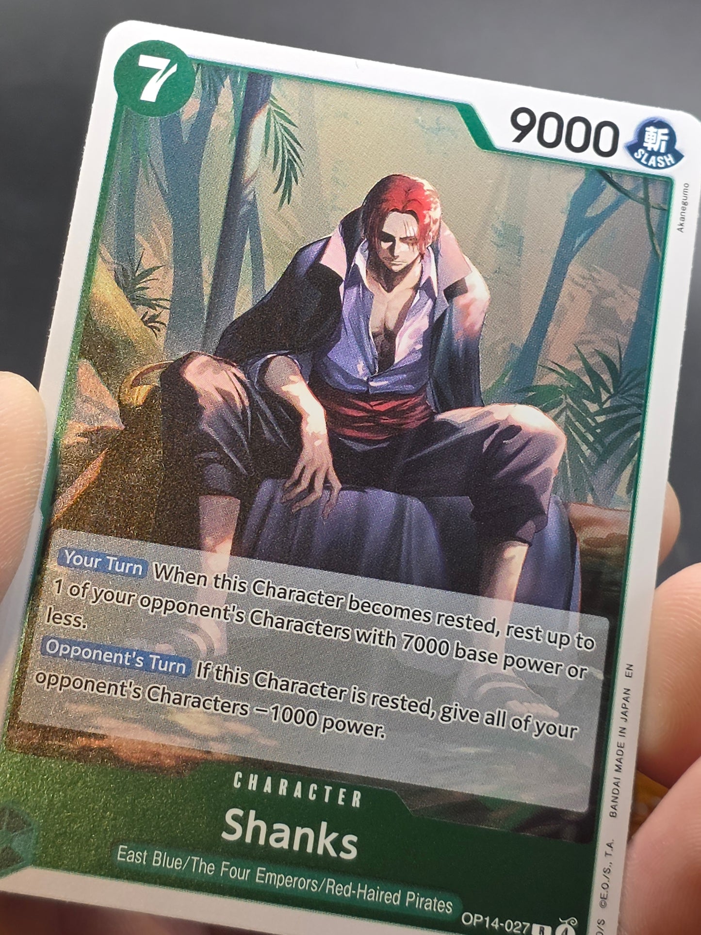 Shanks R The Azure Sea's Seven OP14-027 NMFoil