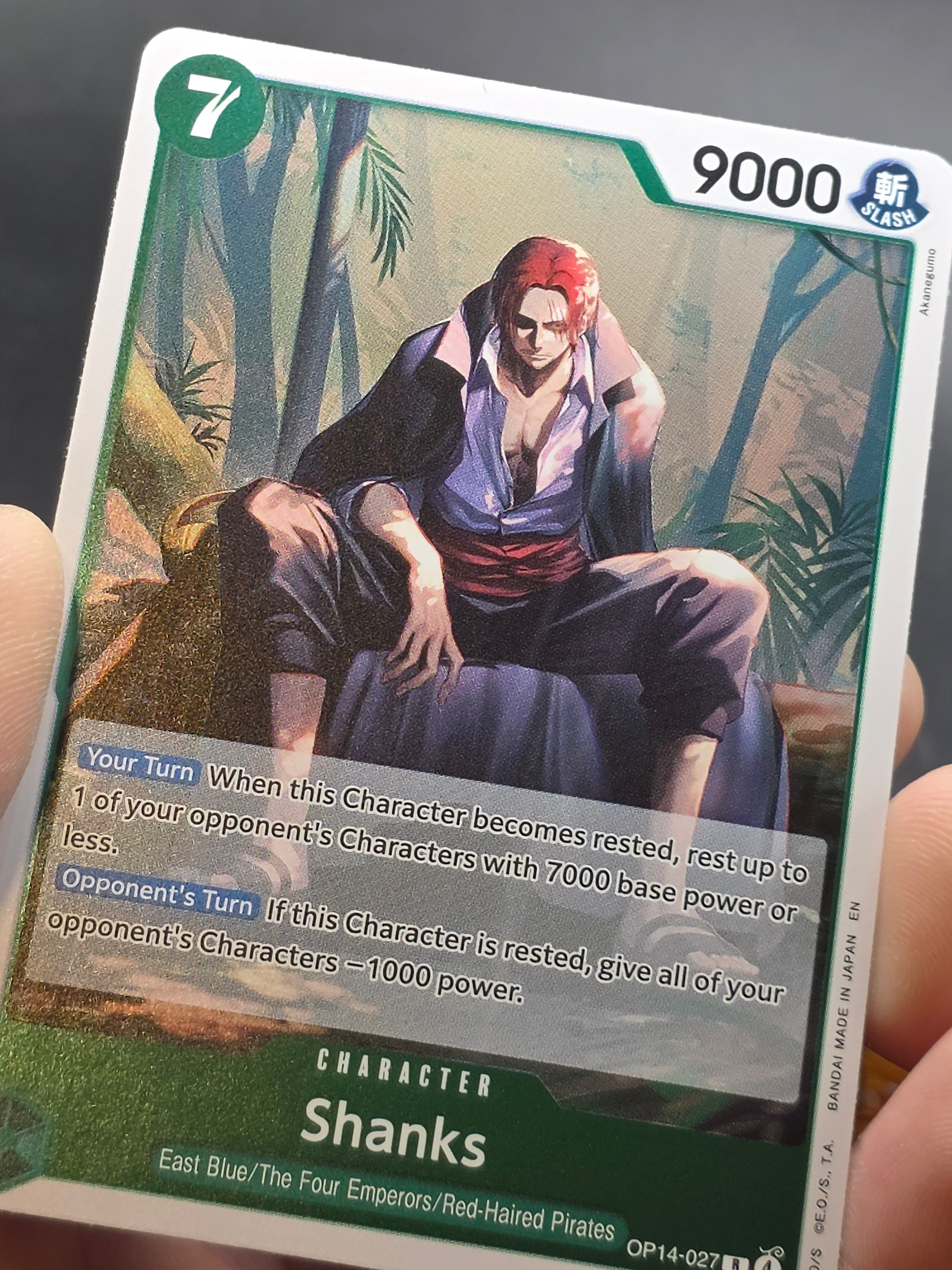 Shanks R The Azure Sea's Seven OP14-027 NMFoil