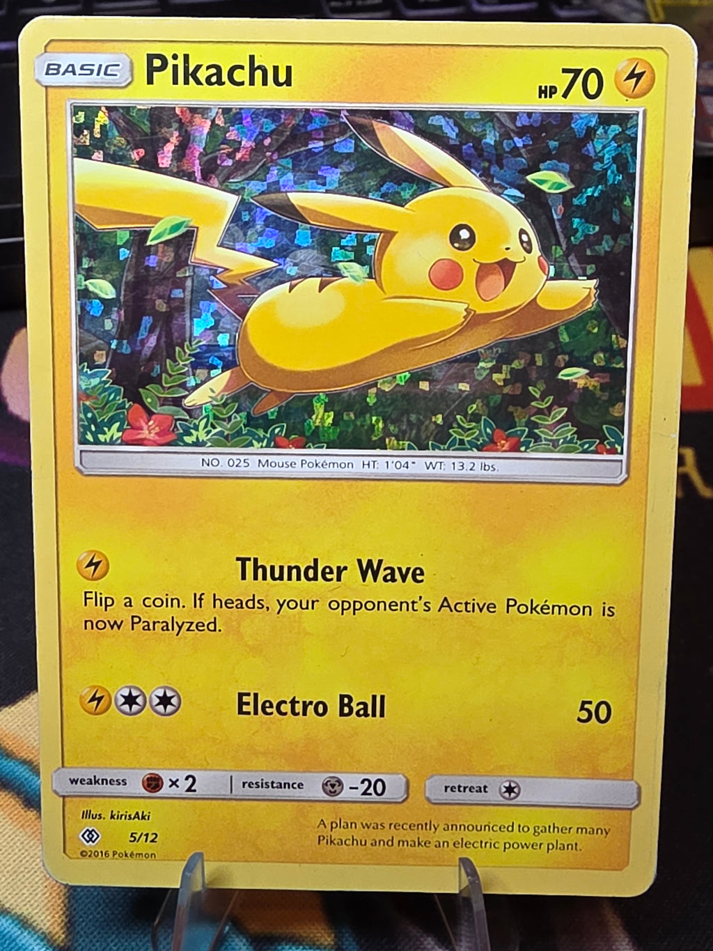 Pikachu McDonald's Promos 2017 Promo 5