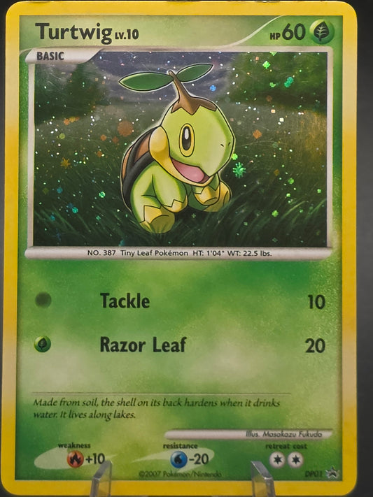 Turtwig Holo DP01 Diamond and Pearl Promos