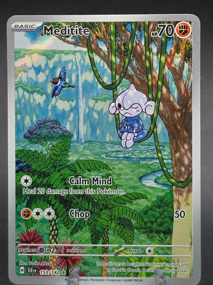 Meditite Illustration Rare Stellar Crown 153/142 NM