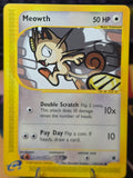 Meowth 121/165 Common Expedition Base Set Pokemon