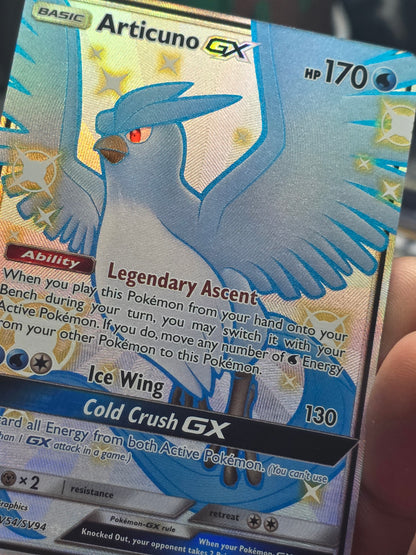 Articuno GX SV54/SV94 Hidden Fates: Shiny Vault HolO-PSA 10 CONTENDER