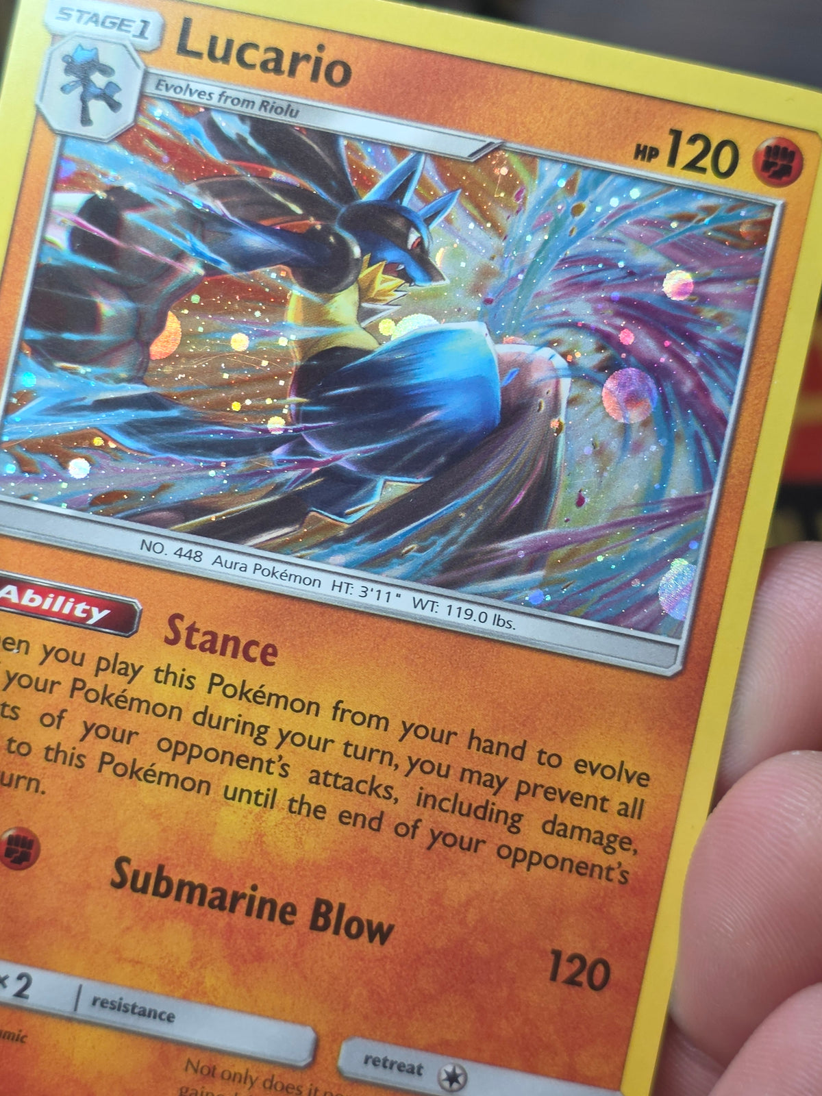 Lucario Sun & Moon Promo Promo SM54