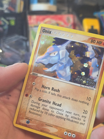Onix 69/109 Common Reverse Holo Stamped Team Rocket Returns