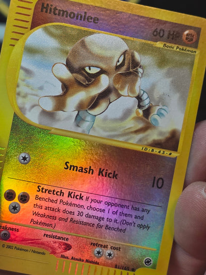 Hitmonlee 81/165 Expedition Base Set Reverse Holo