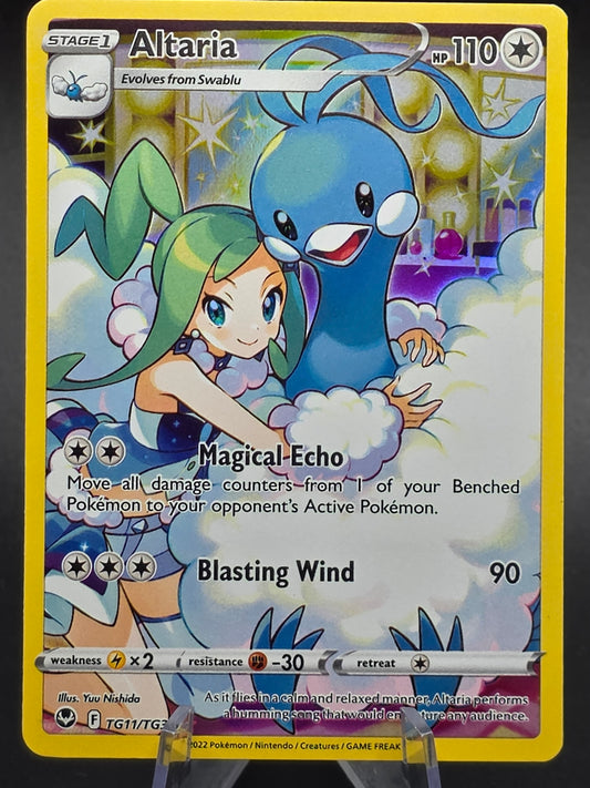 Altaria TG11/TG30 Silver Tempest Full Art Ultra Rare Holo Pokemon