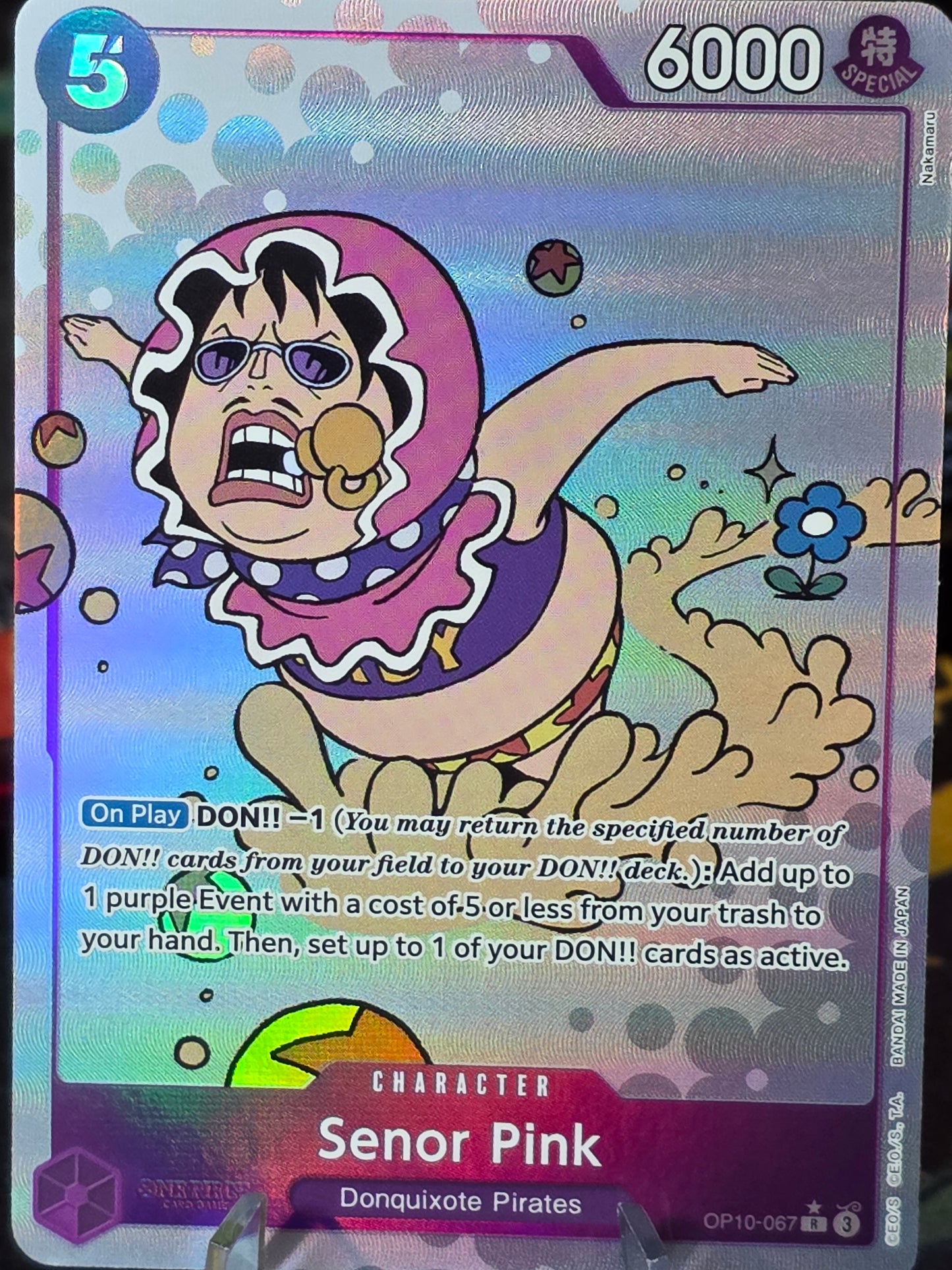 Senor Pink (Parallel Alt Art) OP10-067 Royal Blood Foil
