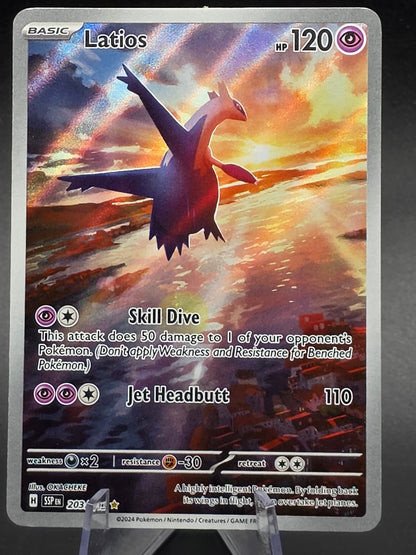 Latios Illustration Rare 203/191 Surging Sparks 2024 Pokémon M/NM