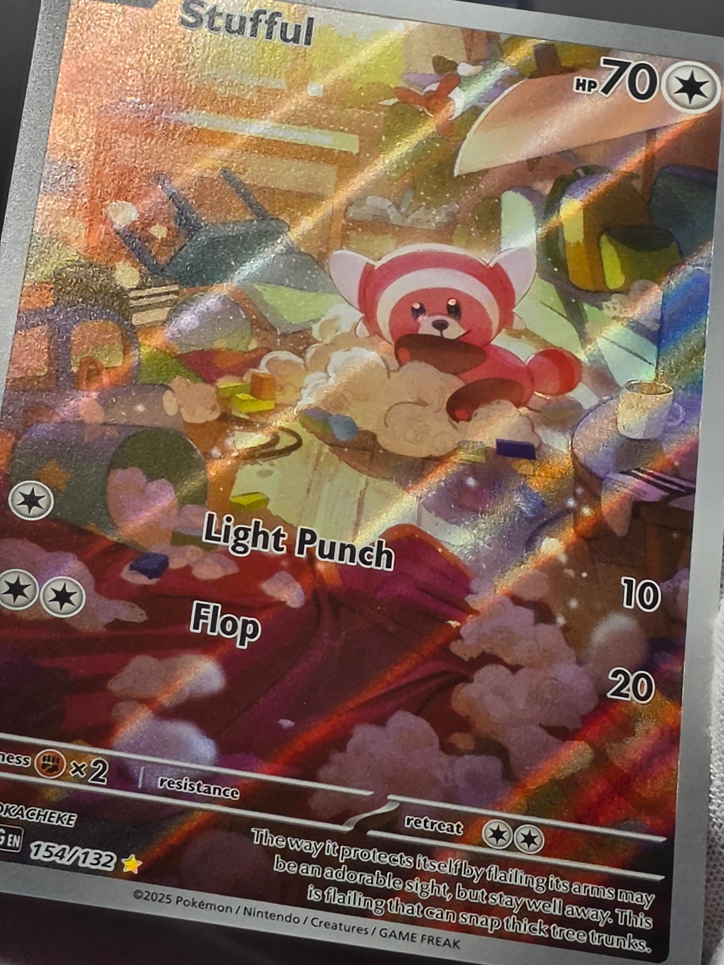 Stufful - 154/132 ME01: Mega Evolution Illustration Rare - NM