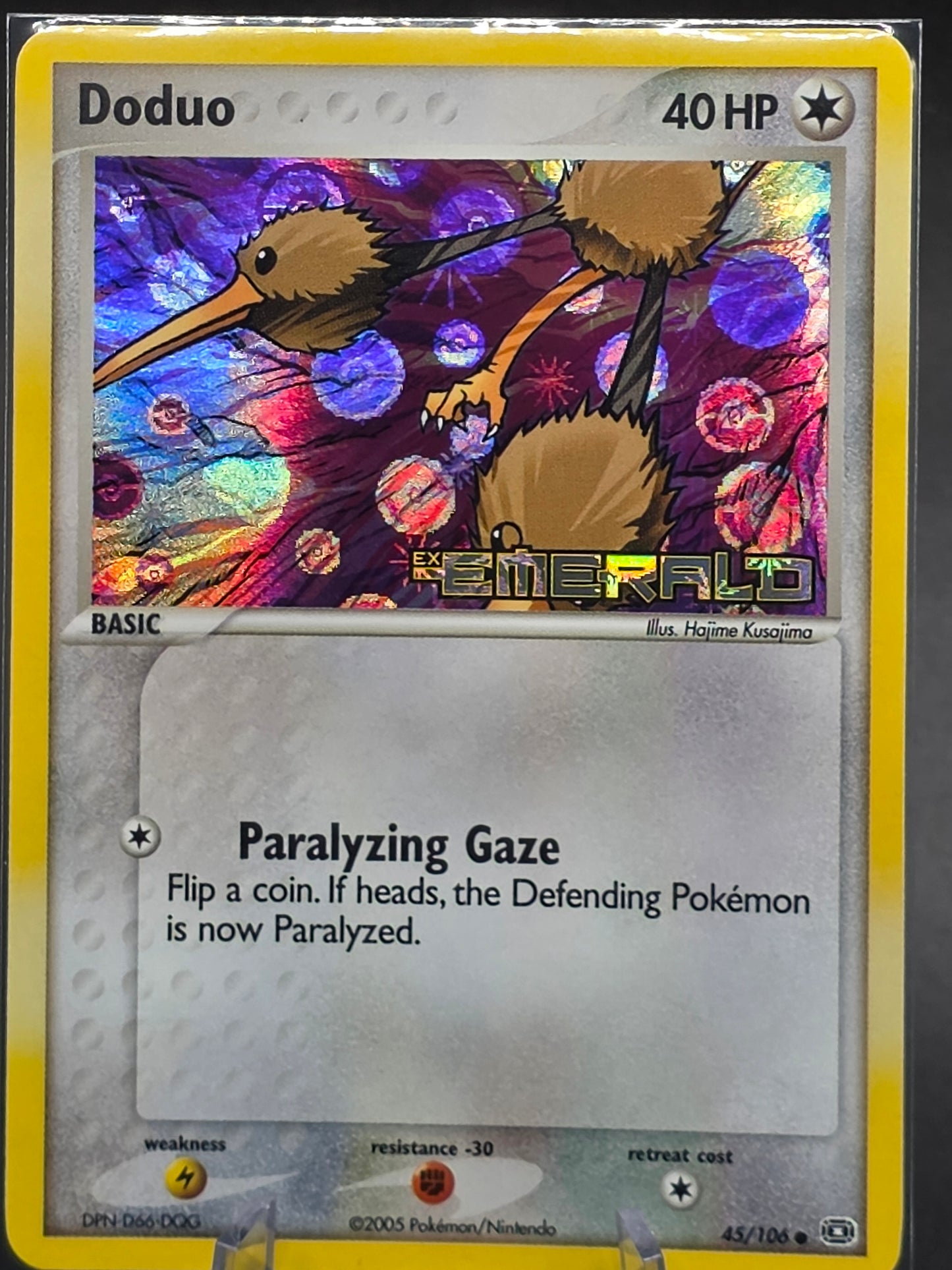 Pokemon EX Emerald Doduo #45/106 Reverse Holo Near Mint NM