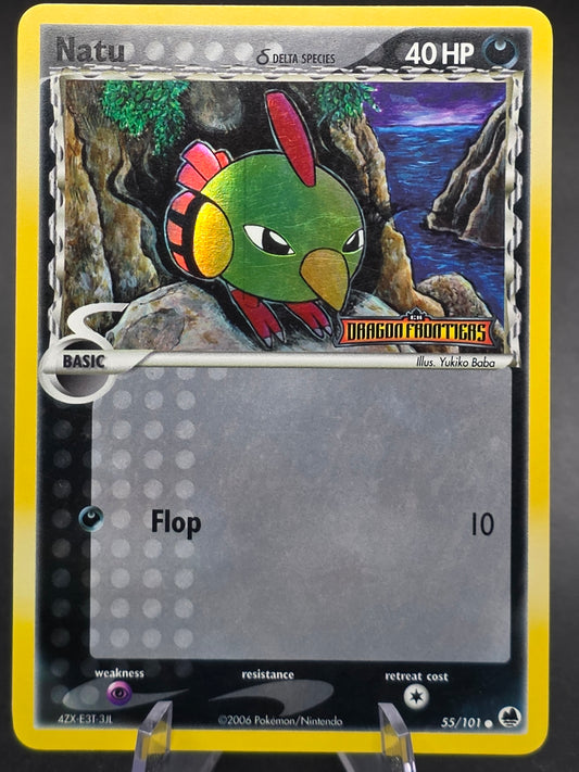 Natu 55/101 Stamped Reverse Holo EX Dragon Frontiers 2006 LP
