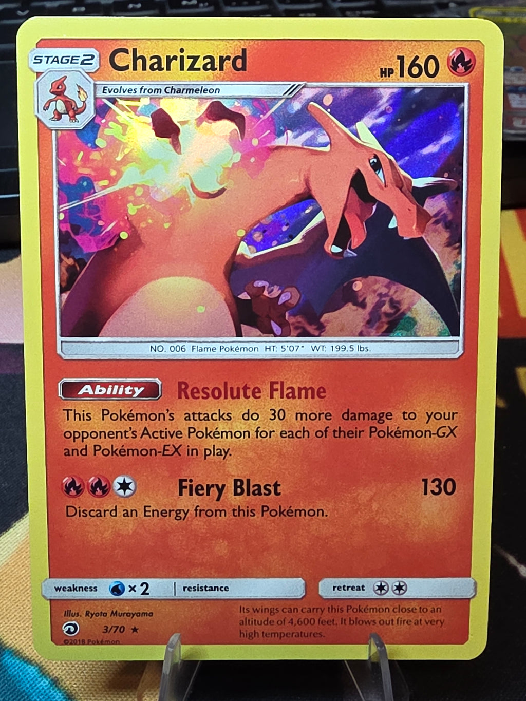 Charizard Dragon Majesty Holo Rare 3