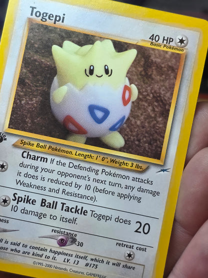 Pokemon Cards: Neo Destiny 1st Edition Uncommon: Togepi 56/105