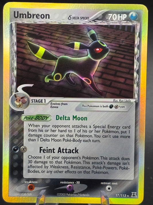 Umbreon (Delta Species) 17/113 Holo - Pokemon Delta Species 2005