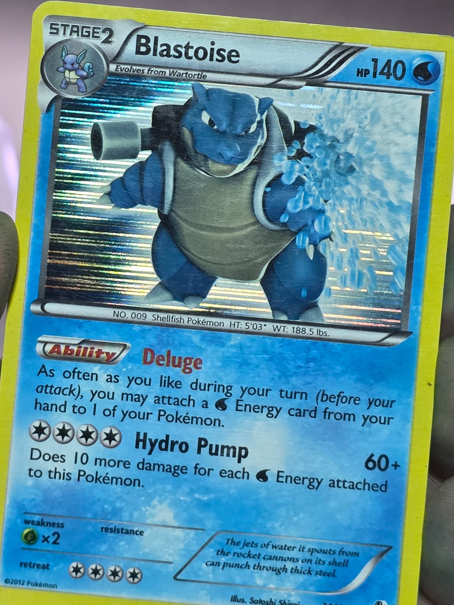 Blastoise - 31/149 - Boundaries Crossed - Holo Rare - Pokémon Card