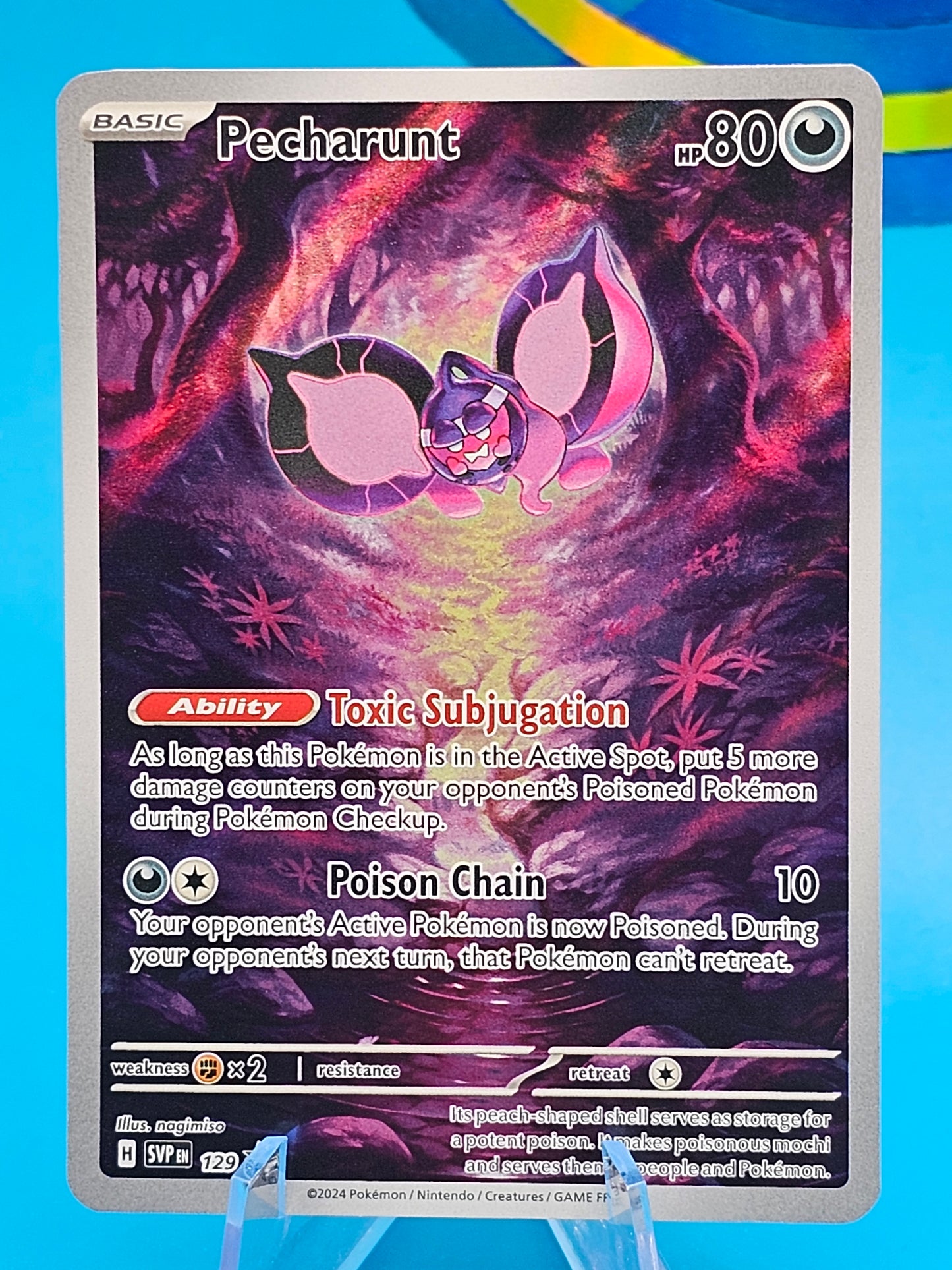 Pokemon- Pecharunt Scarlet & Violet Promo Cards 129 #129