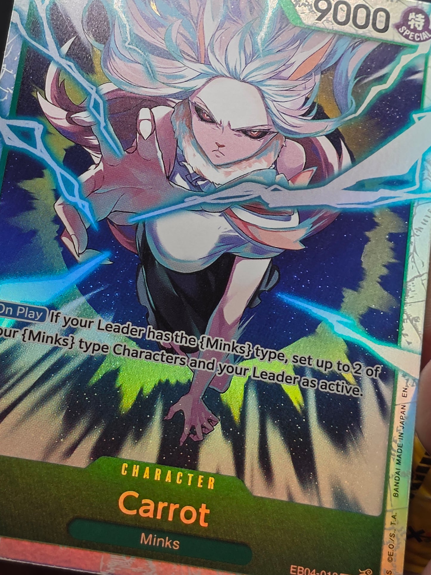 Carrot EB04-013 (SR) The Azure Sea's Seven One Piece Card