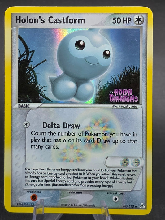 Holon's Castform 44/110 Holon Phantoms Stamped Reverse Holo Rare VLP