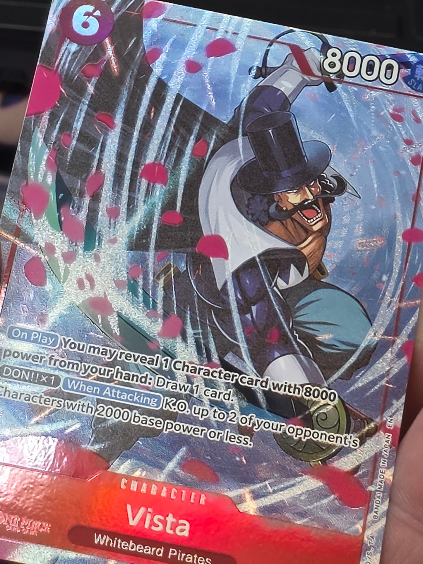 Vista Treasure Rare (TR) OP16-011 - One Piece TCG: The Time of Battle - English