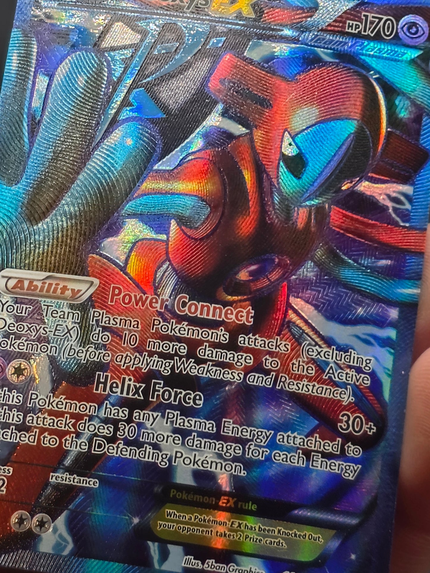 Deoxys Ex Plasma Freeze (full art) 111/116 Mp