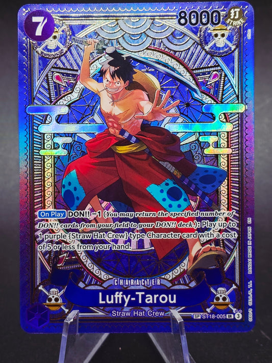 Luffy-Tarou (SP) ST18-005 English A Fist of Divine Speed - One Piece Card - NM