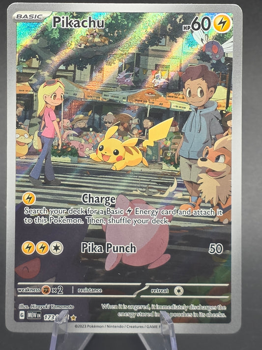 Pikachu 173/165 Sv: Scarlet & Violet 151 Holo