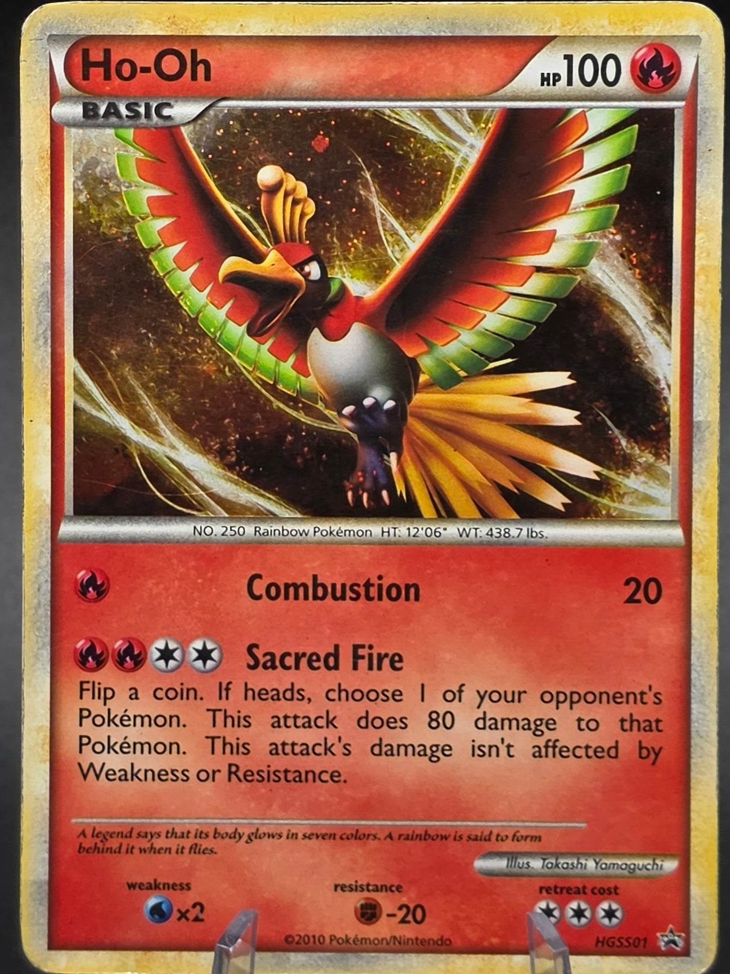 Ho-Oh - HGSS01 Pokemon HGSS Promo - Holo