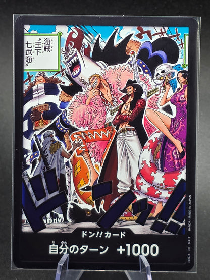 DON !! Card Japanese The Seven Warlords of the Sea OP07 500 Years in the Future