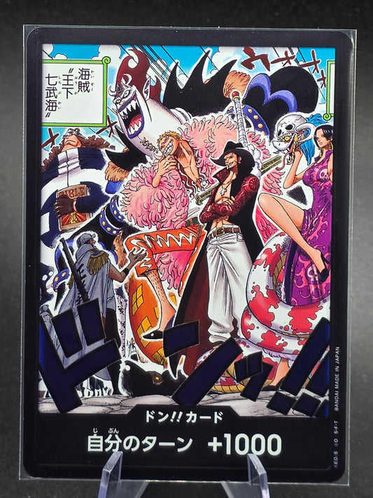 DON !! Card Japanese The Seven Warlords of the Sea OP07 500 Years in the Future